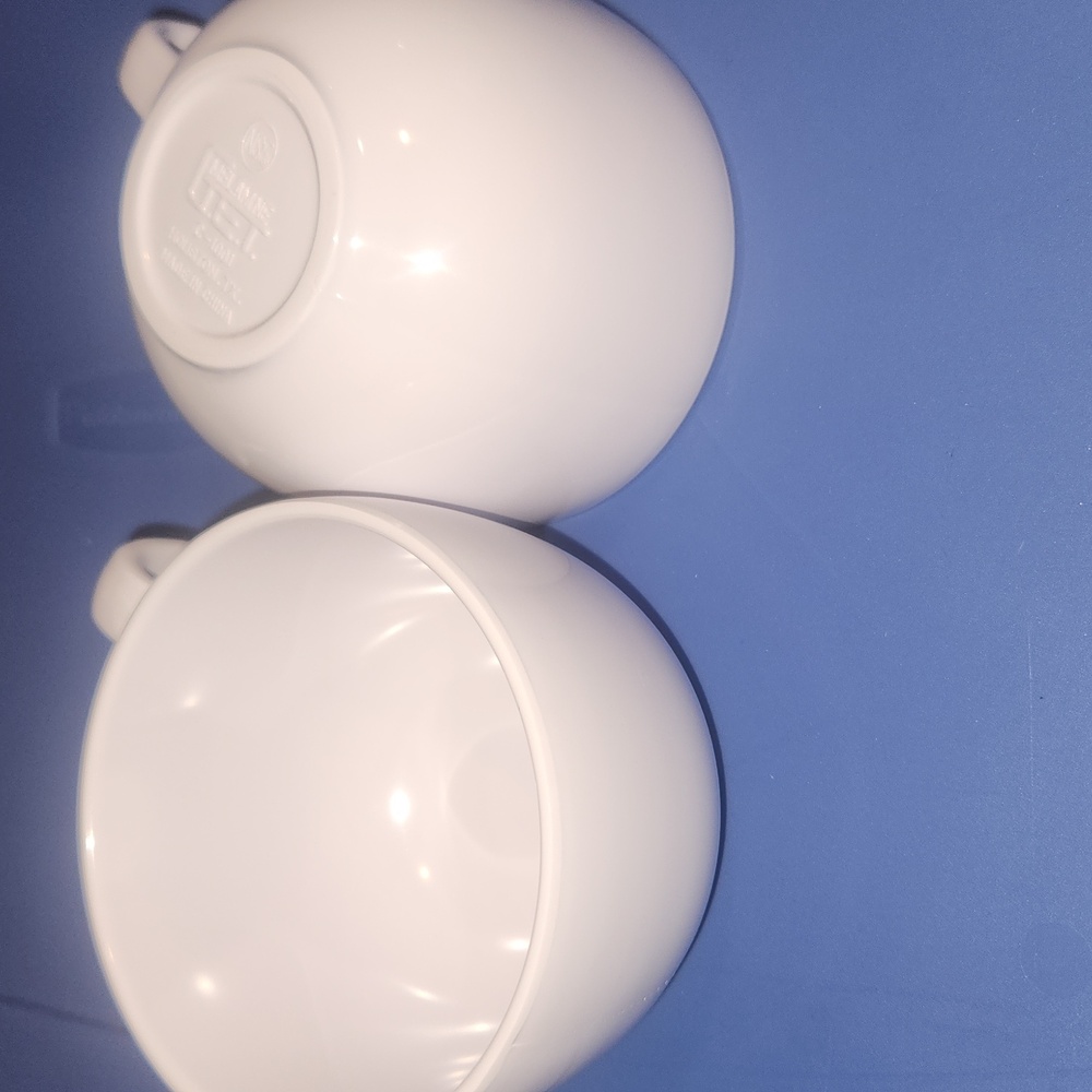 White G.E.T. Melamine Mug